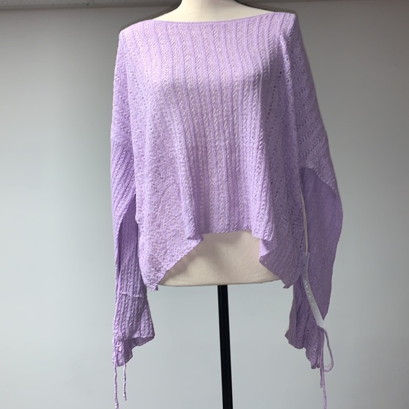 Lumiere Open Knit Sweater Medium - Picture 1 of 9
